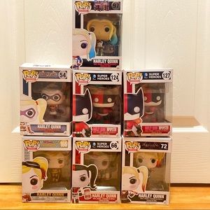 Harley Quinn Funko POP Series Collection